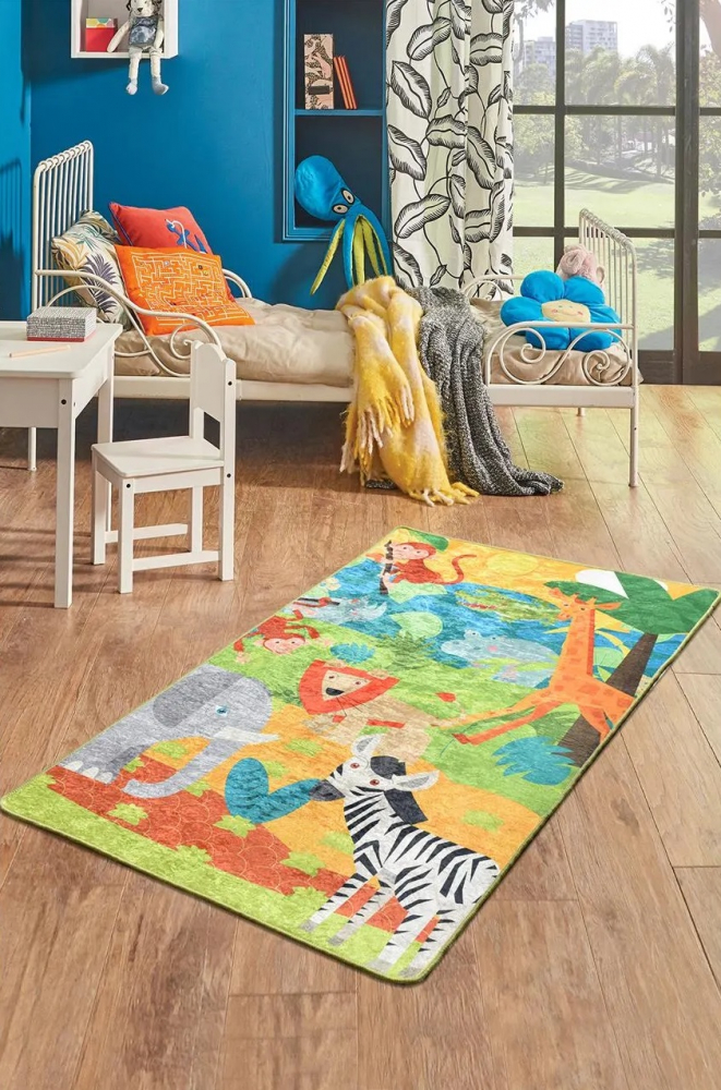 Covor Antiderapant Animals Chilai Home 150x200 cm
