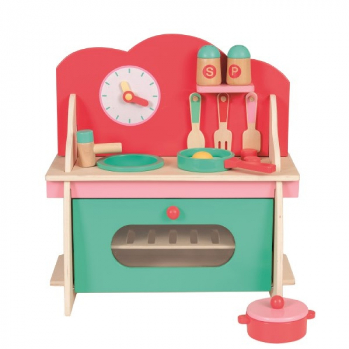 Mini Bucătărie Egmont Toys din Lemn