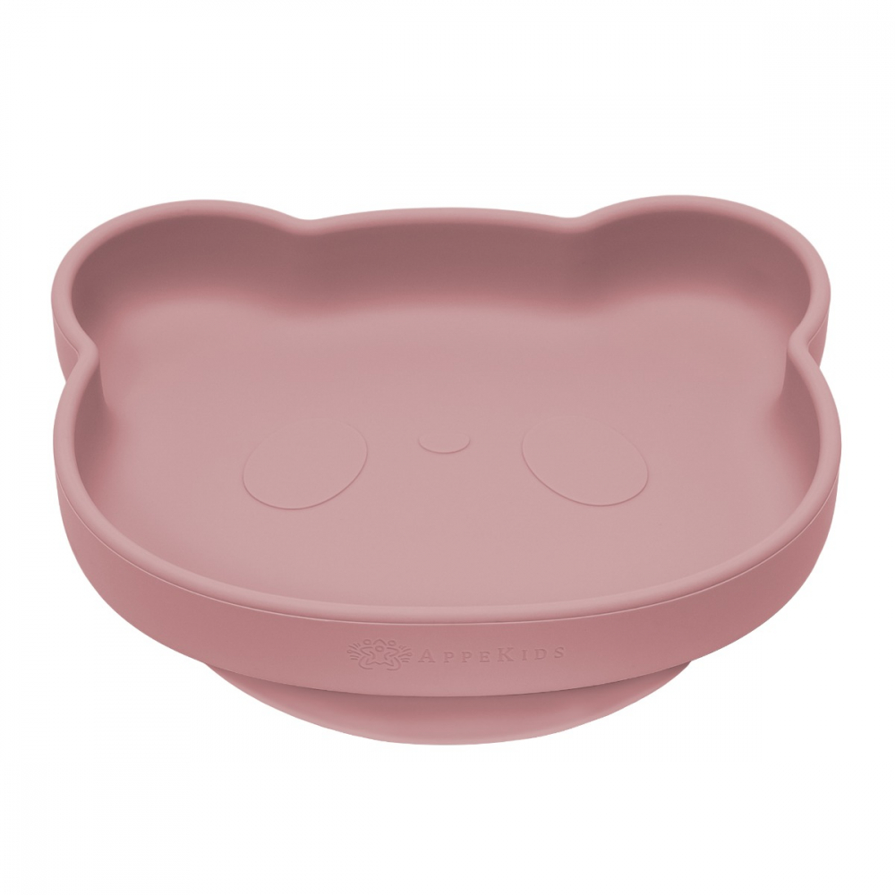 Farfurie Silicon cu Ventuza AppeKids The Little Bear - imagine 4
