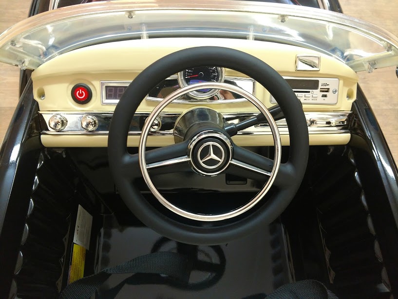 Masinuta Electrica Mercedes 300S Negru - imagine 6