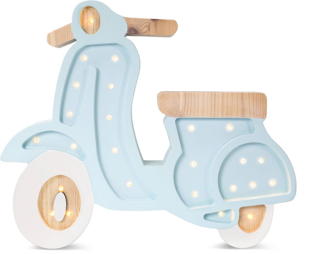 Little Lights Scuter Azzuro - Lampa Decorativă LED - imagine 3