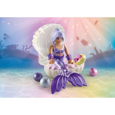 Sirena Playmobil cu Perla | Jucărie Creativă - imagine 4