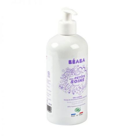 Gel de dus organic Beaba pentru bebelusi 500ml - imagine 2