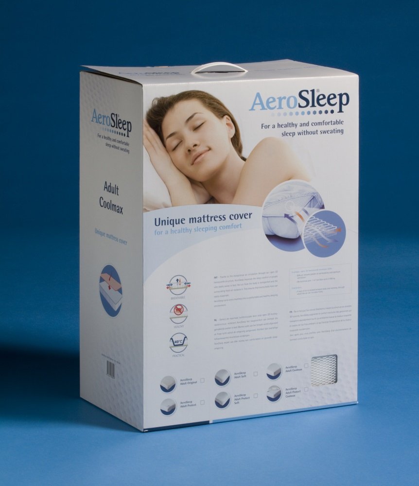 Protecție saltea Aerosleep 90x200, Impermeabilă - imagine 2