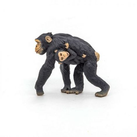 Papo Cimpanzeu Si Pui - Figurină Realistă - imagine 7
