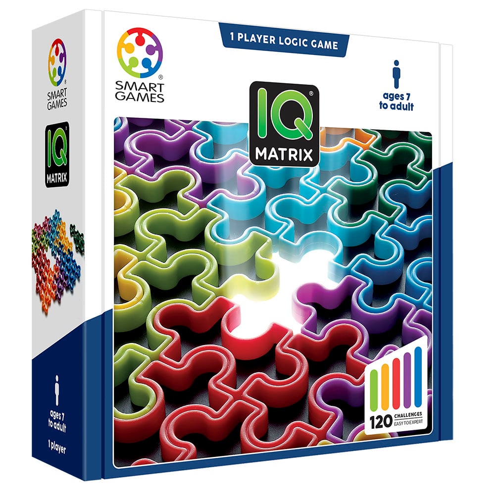 Smart Games IQ Matrix - 120 Provocări de Logică