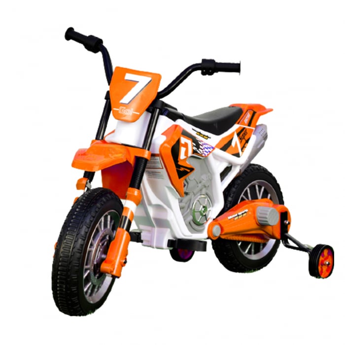 Motocicleta Electrica Hollicy 12V, Portocaliu