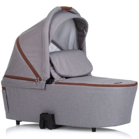 Chipolino Prestige 3 in 1 - Carucior Premium Cloud Grey - imagine 16