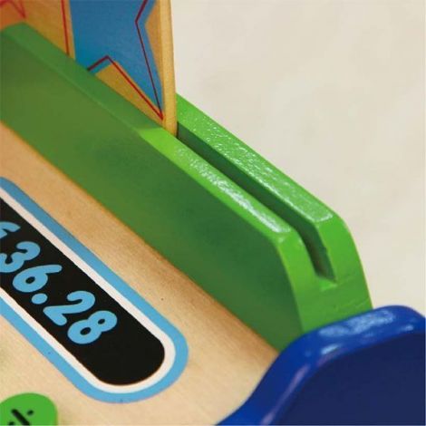 Casa de marcat din lemn Viga Toys - Jucarie educativa - imagine 2