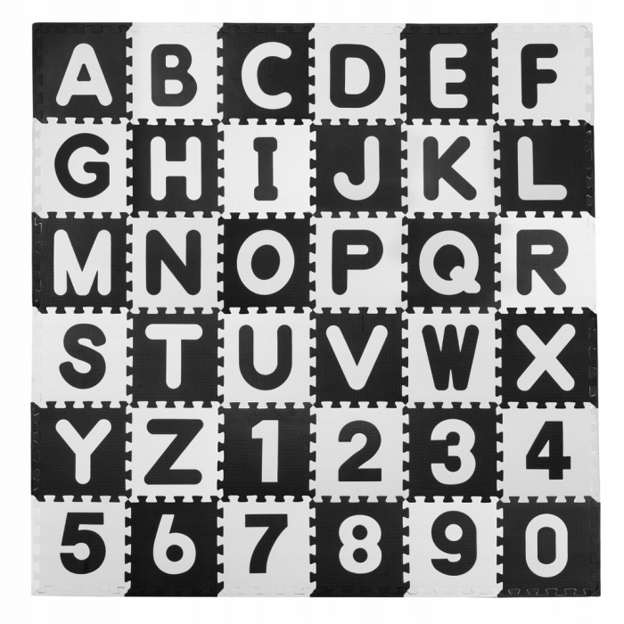 Saltea joacă Ricokids 180x180 cm Puzzle - imagine 4