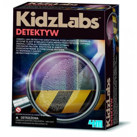 Kit Detectiv Amprente KidzLabs 4M
