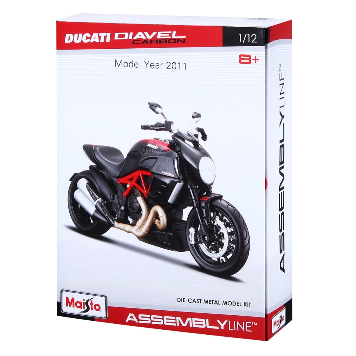 Maisto Ducati Diavel Carbon 1:12 Kit Asamblare