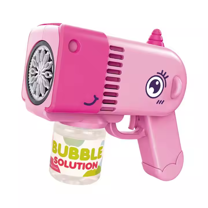 Pistol Baloane Sapun Pink Unicorn Nicekids - imagine 7