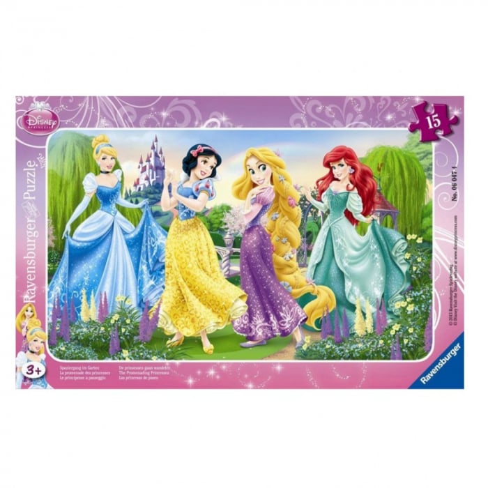 Puzzle Ravensburger Printesele Disney la Plimbare