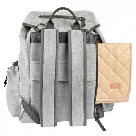 Rucsac Infasat Beaba Vancouver Heather Grey, 22L - imagine 5