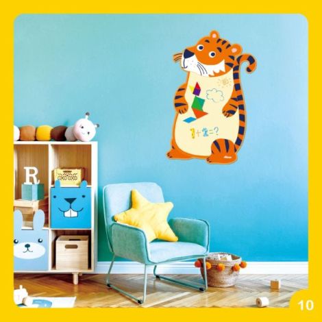 Tabla Magnetica Tigru Avenir | Jucarie Creativa - imagine 8