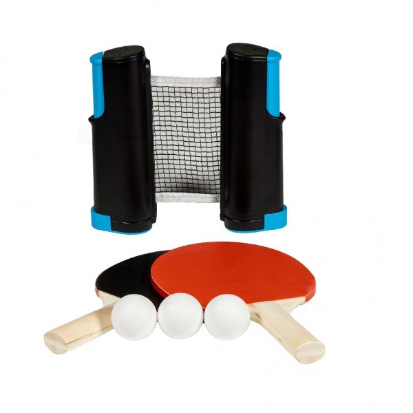Set Tenis de Masă SportX cu Palete și Fileu Extensibil - imagine 2