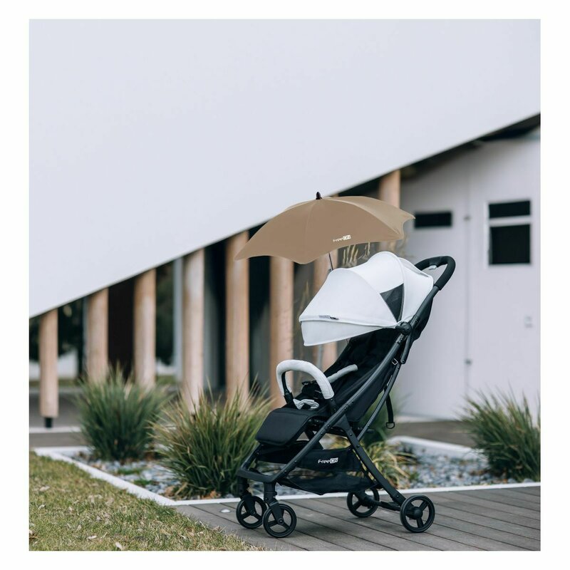 Umbrela Carucior FreeON UPF 50+ Anti-UV Maro - imagine 2