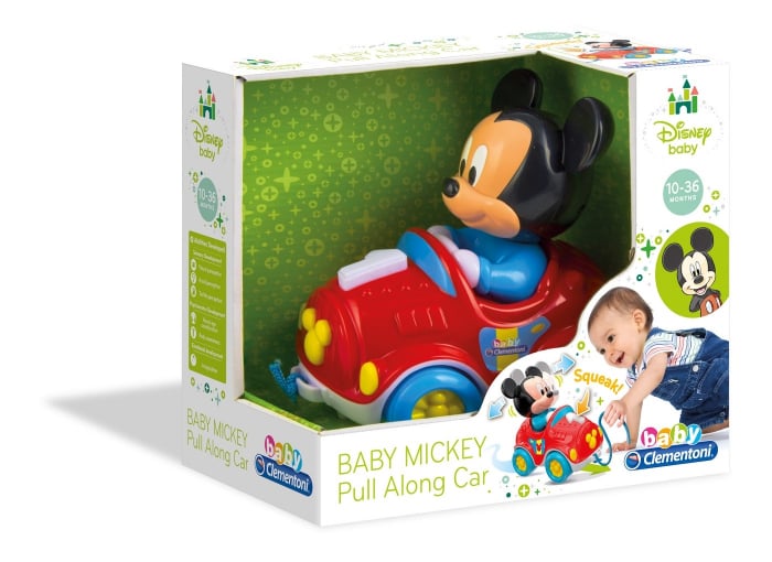 Masinuta Clementoni Mickey cu Tragere