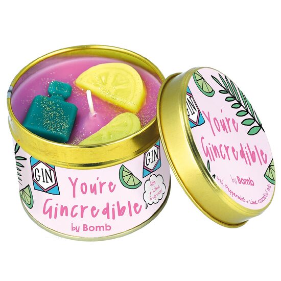 Lumanare Gincredible Bomb Cosmetics 180g