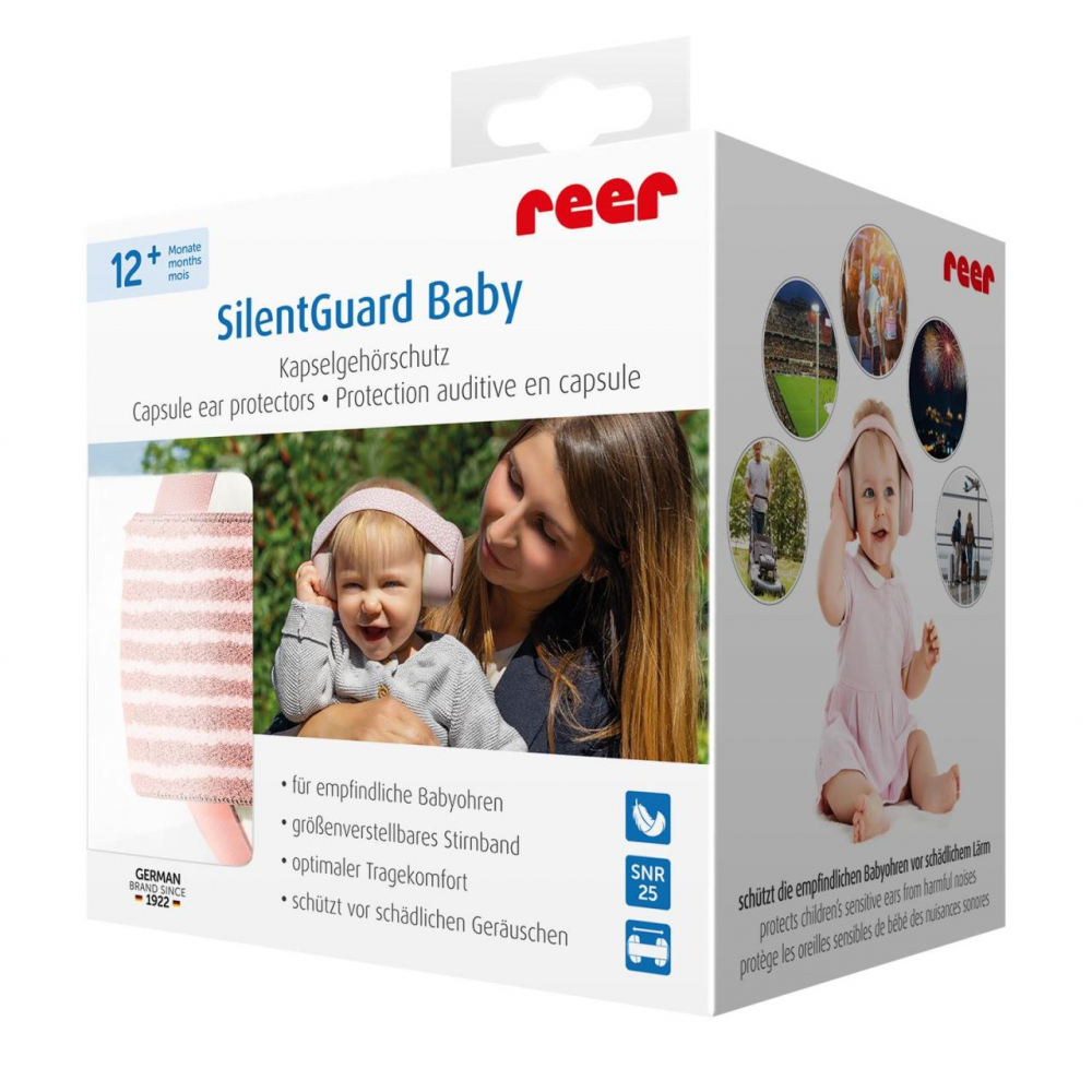 Căști Antifonice Reer SilentGuard Baby Roz - imagine 4