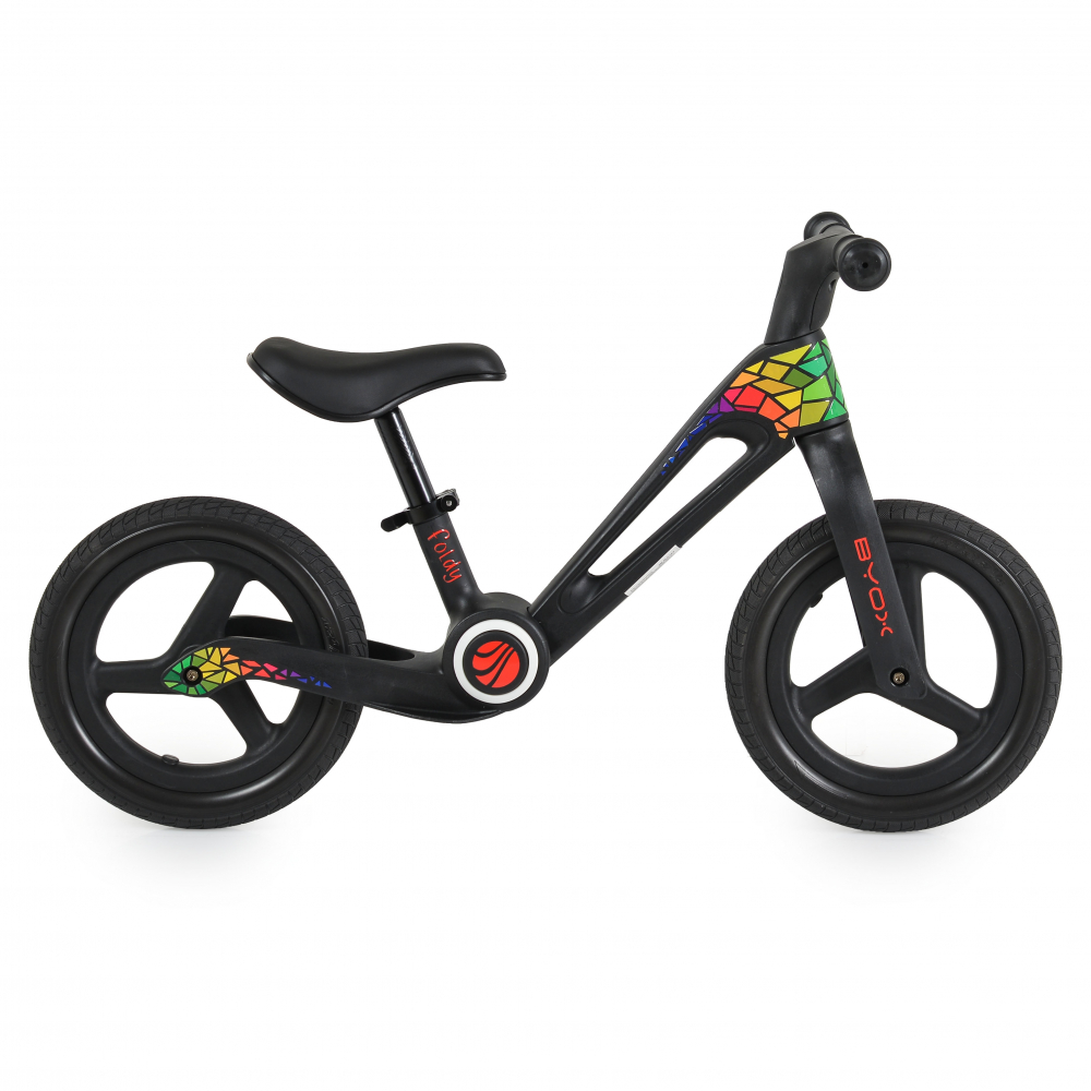 Byox Foldy Black - Bicicletă Echilibru Pliabilă - imagine 2