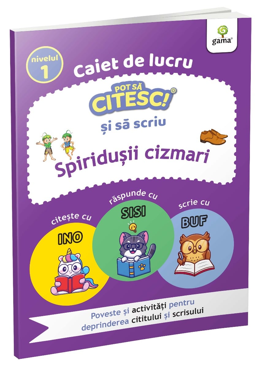Spiridusii cizmari: Pot sa citesc si sa scriu Nivel 1