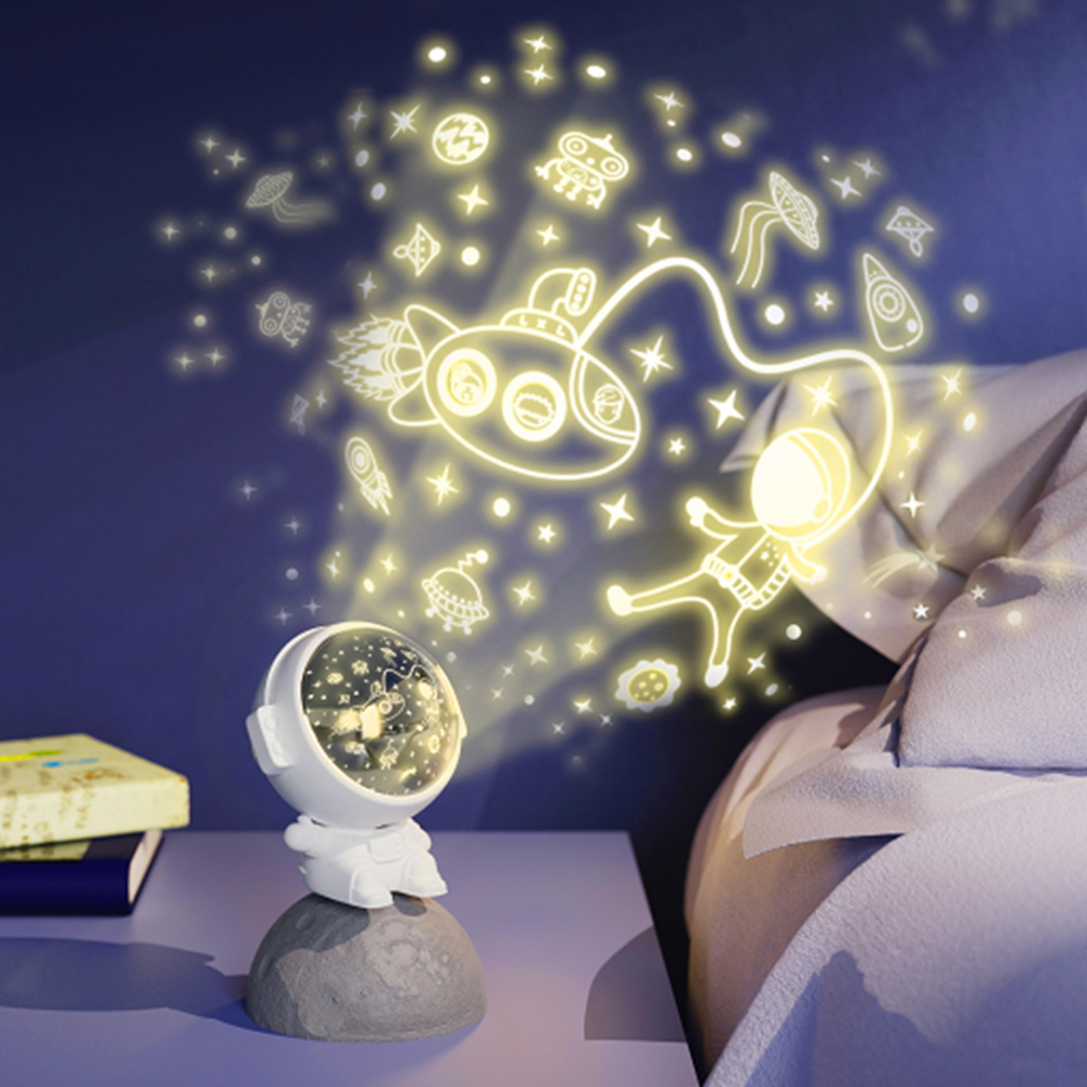 Lampa Veghe Easycare Astronaut 3in1 cu Proiectii - imagine 3