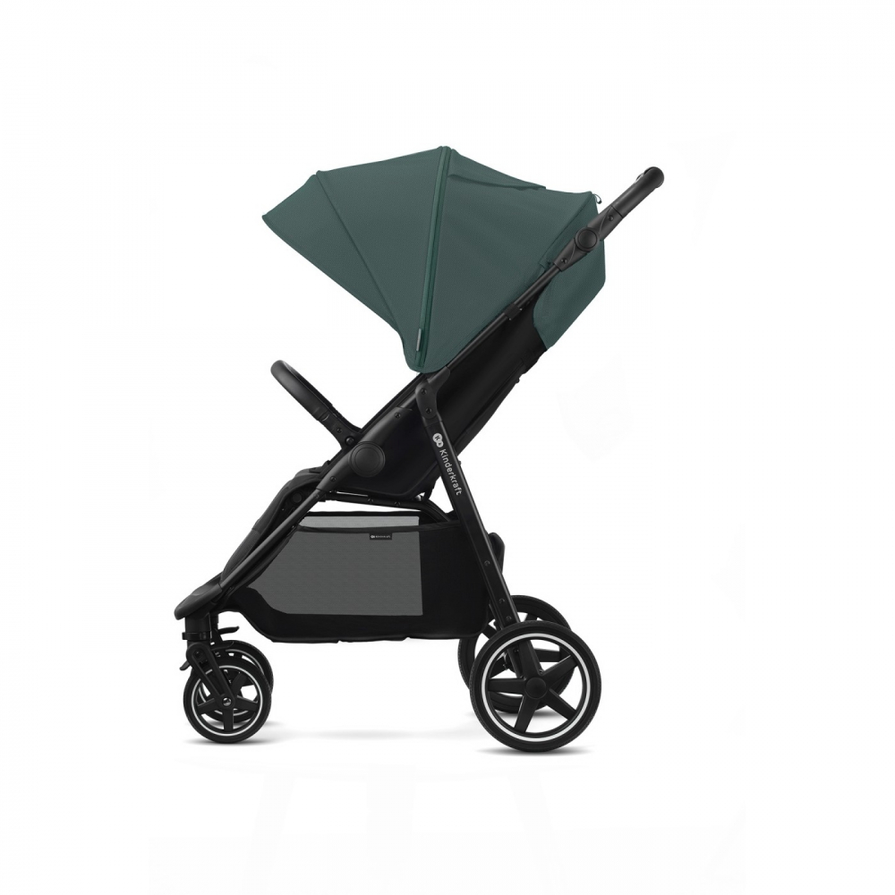 Carucior Kinderkraft Route 0-22kg | Verde - imagine 5