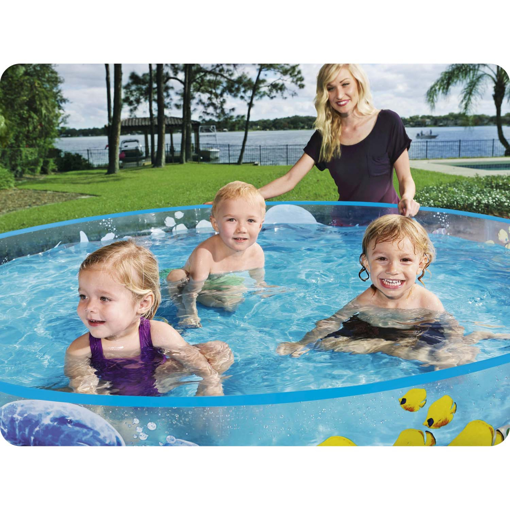 Piscina Bestway Fill and Fun 183x38 cm, Exterior - imagine 3