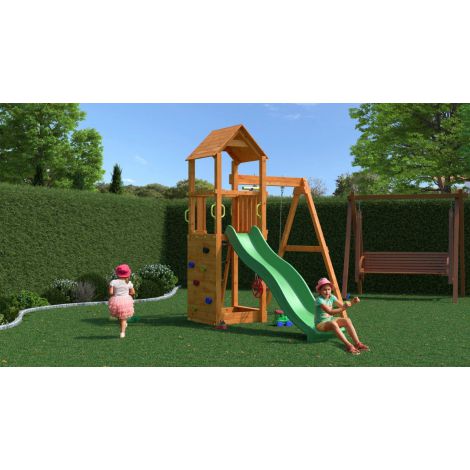 Complex Joacă Fungoo FLIPPI 3190, Tobogan 2.2m - imagine 2