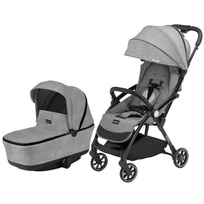 Carucior Leclerc Influencer 2 in 1 Grey Melange