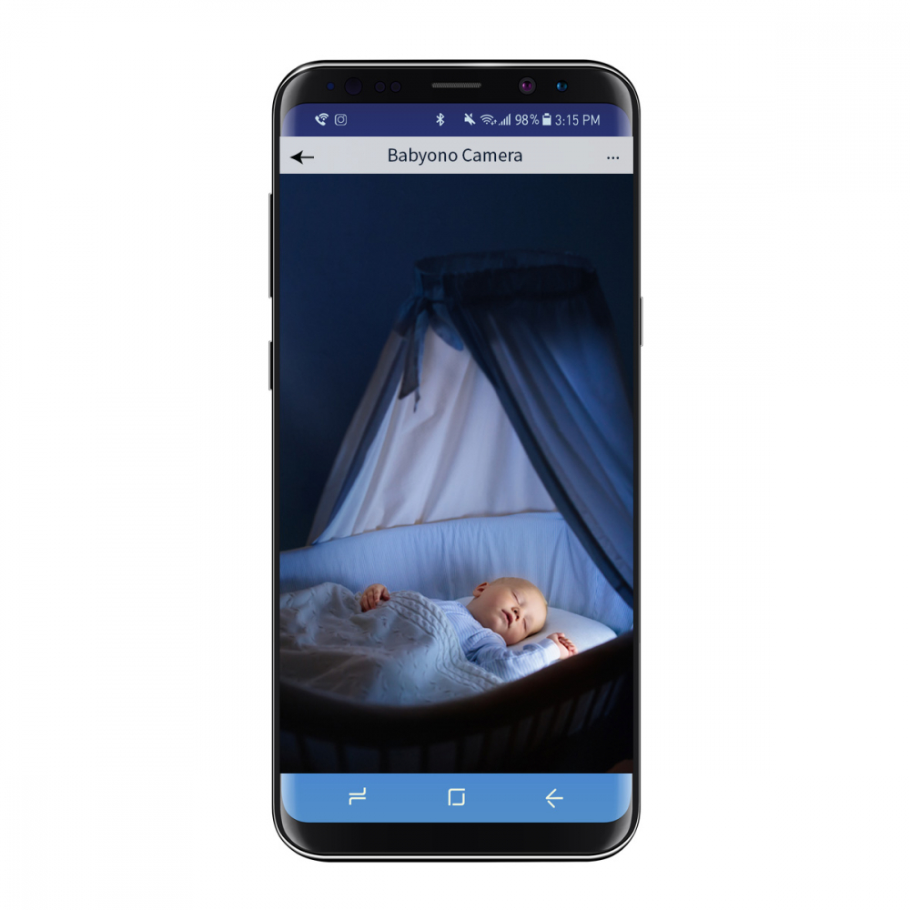 Camera Smart Monitorizare Bebe Babyono cu Video și Audio - imagine 8