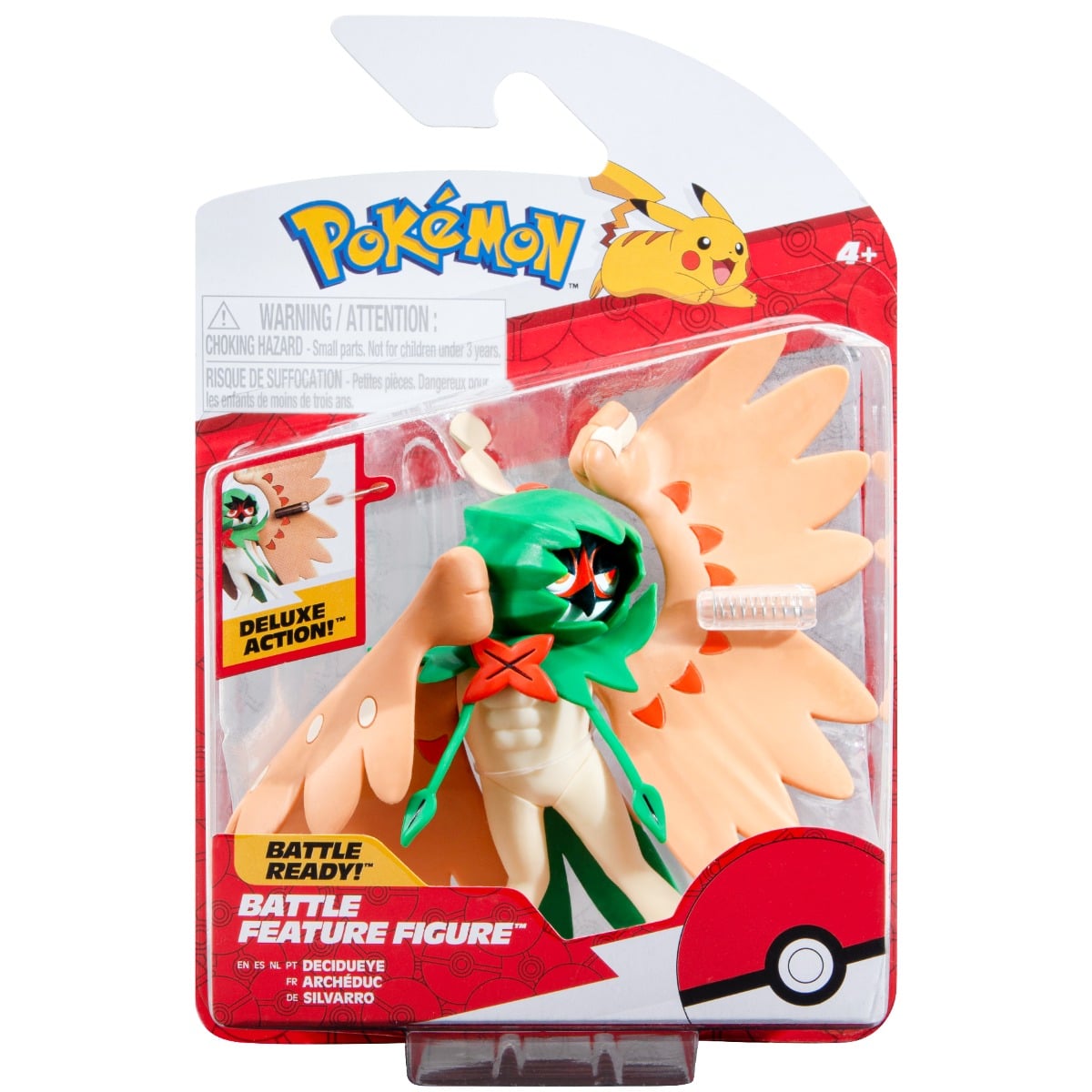 Figurina Pokemon Decidueye 11 cm - Detalii Autentice