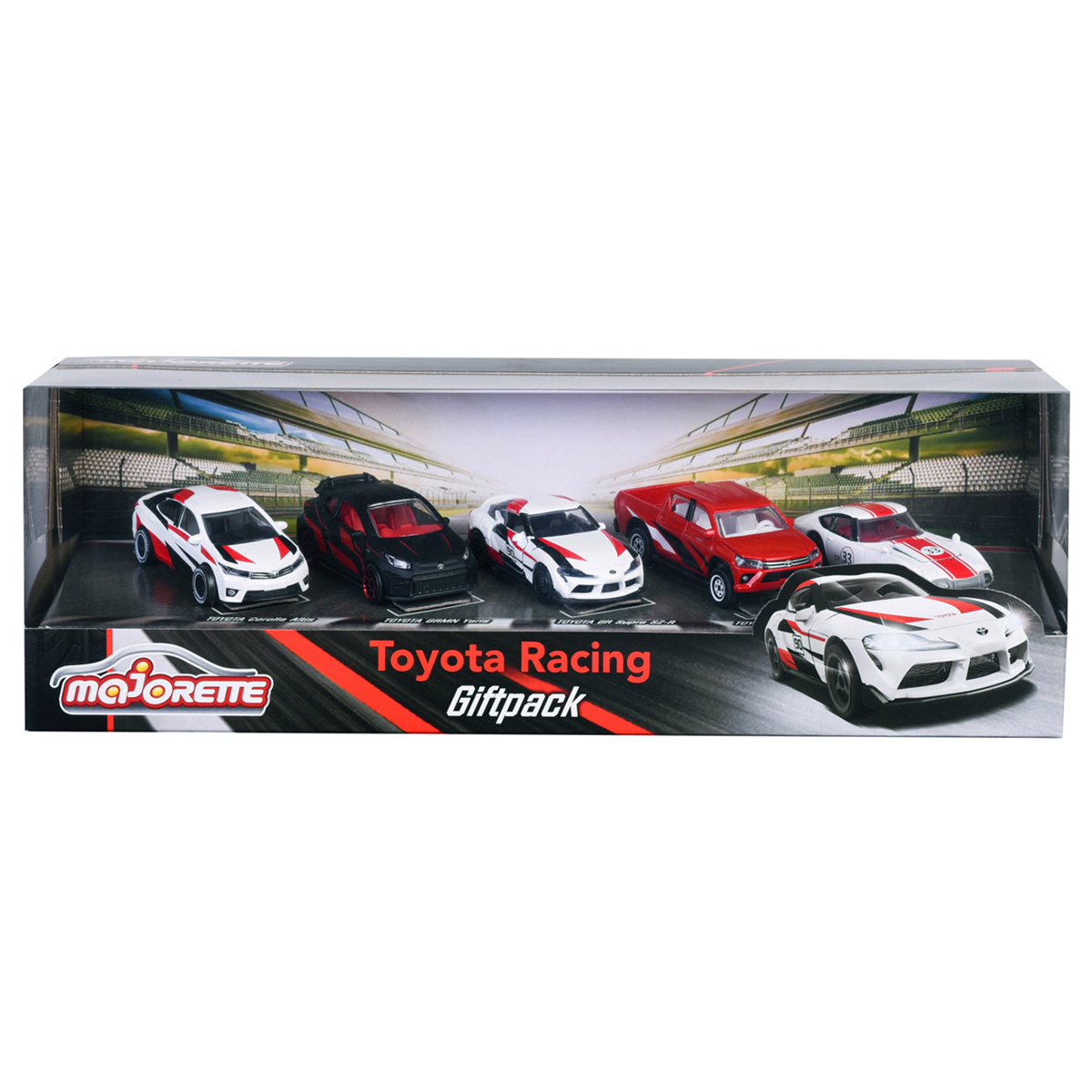 Set 5 Masinute Metalice Majorette Toyota Racing