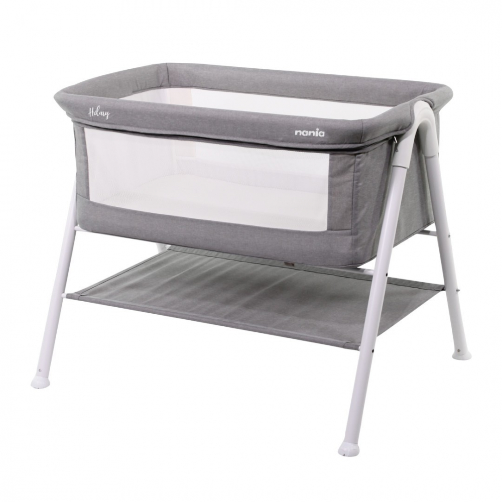 Patut Co-Sleeper Nania Hilary Grey | Siguranta si Confort - imagine 3
