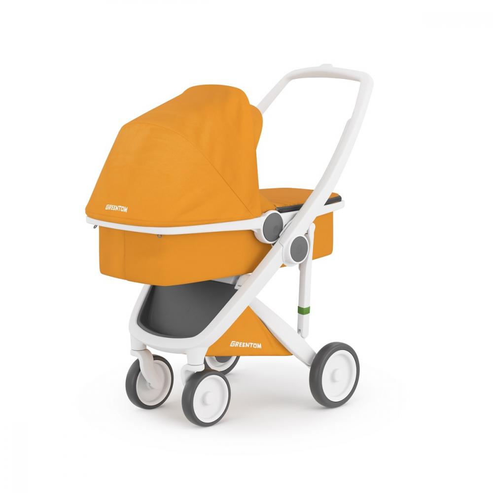 Greentom 2 in 1 White Sunflower - Carucior Eco - imagine 3