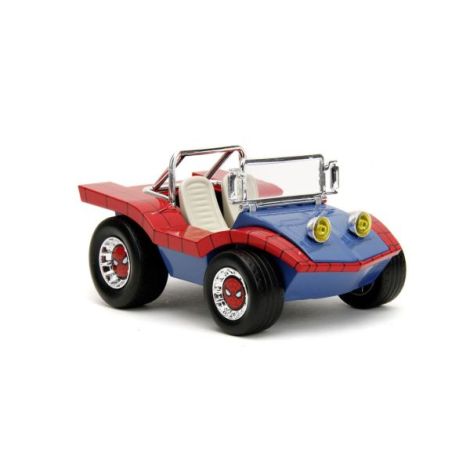 Jada Spider-Man Buggy Metalic 1:24 cu Figurină - imagine 8