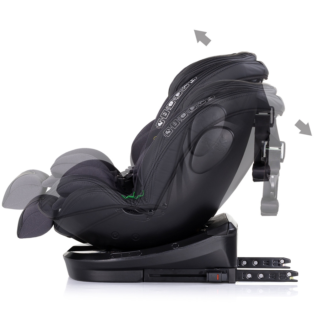 Chipolino Hypnotic Anthracite Scaun Auto I-Size Rotativ - imagine 4