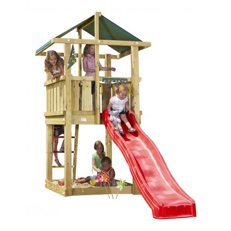 Complex de joacă Hut JungleGym, tobogan 2.4m