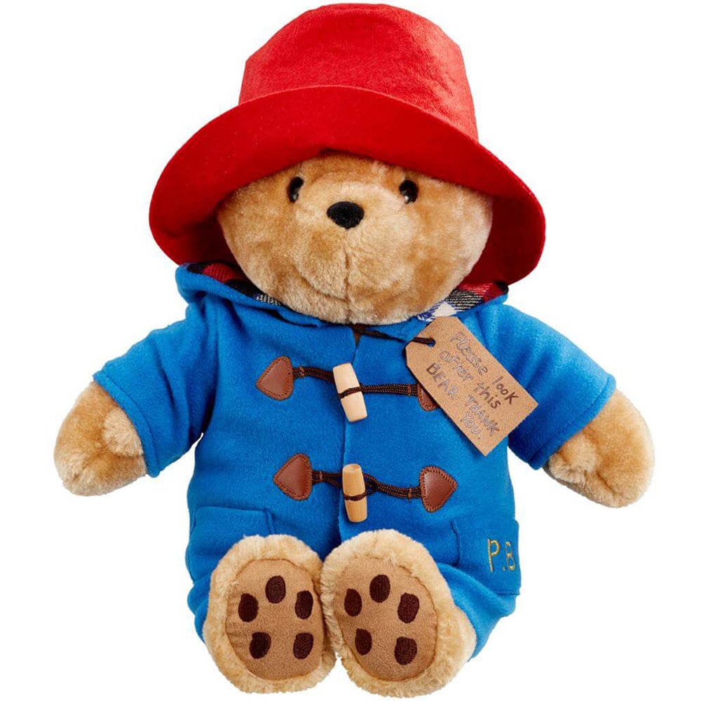 Ursuletul Paddington cu Haina Albastra, 30 cm