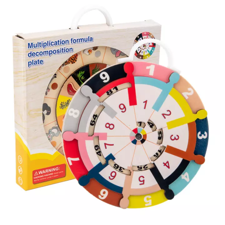 Joc Montessori 2 in 1 Tabla Înmulțirii, Krista