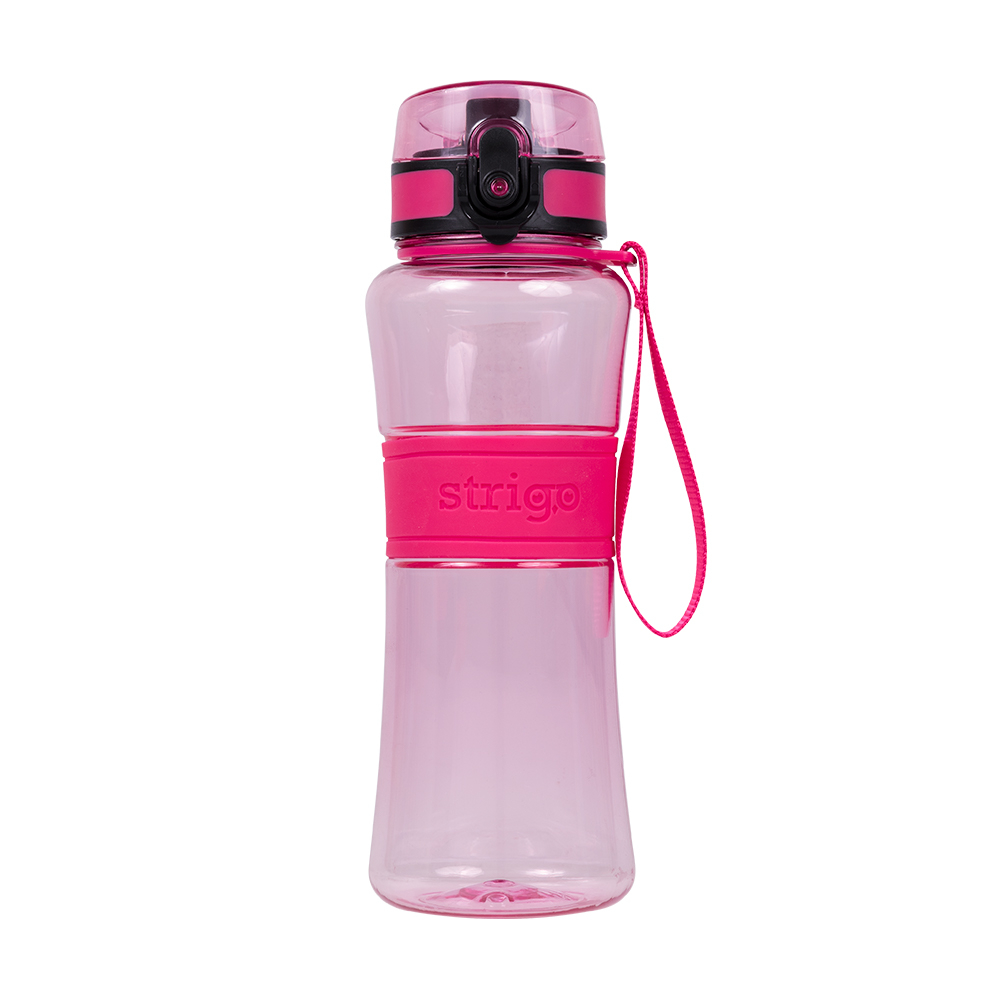 Bidon Strigo Silicon Roz, 600 ml