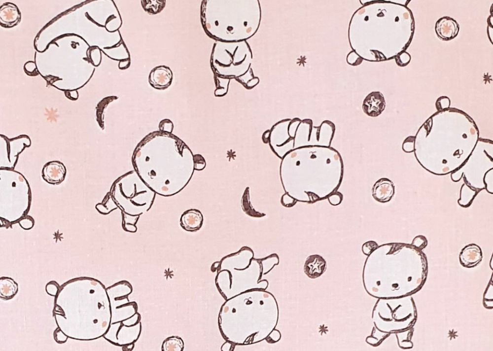Sac Dormit Copii KidsDecor 1 TOG Roz Bumbac - imagine 4