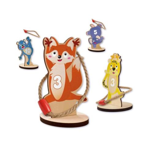 Joc Ring Toss Lemn pentru Exterior - Ses Creative - imagine 3