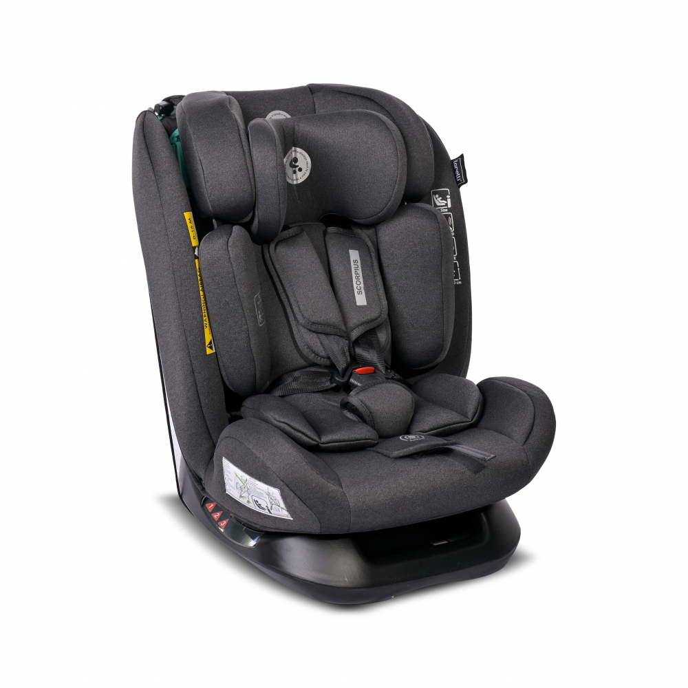 Scaun auto Lorelli Scorpius Black, 0-12 ani - imagine 2