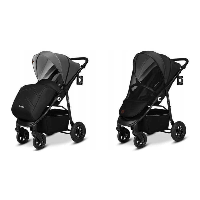 Lionelo Natt Carucior Sport 0-22kg Negru - imagine 7