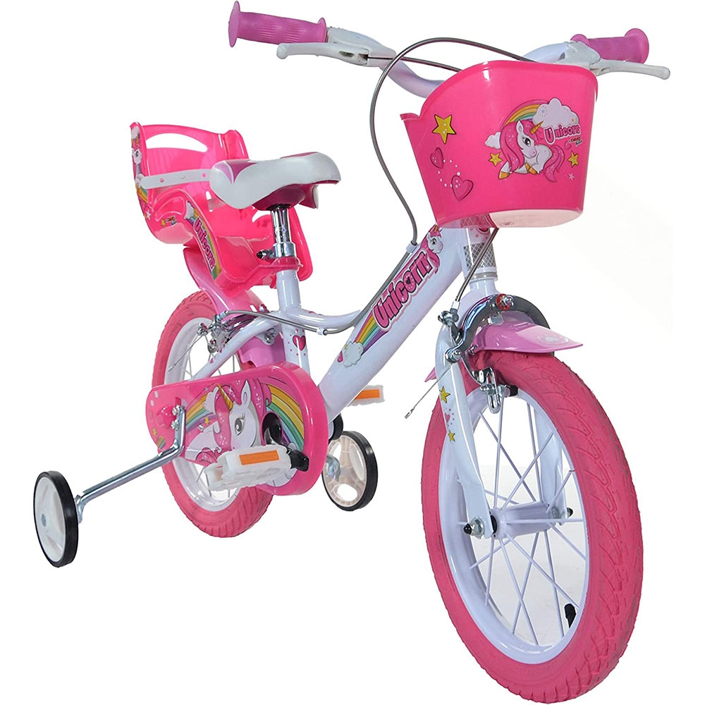 Bicicleta Dino Bikes Unicorn 14 inch, 4-7 Ani - imagine 12