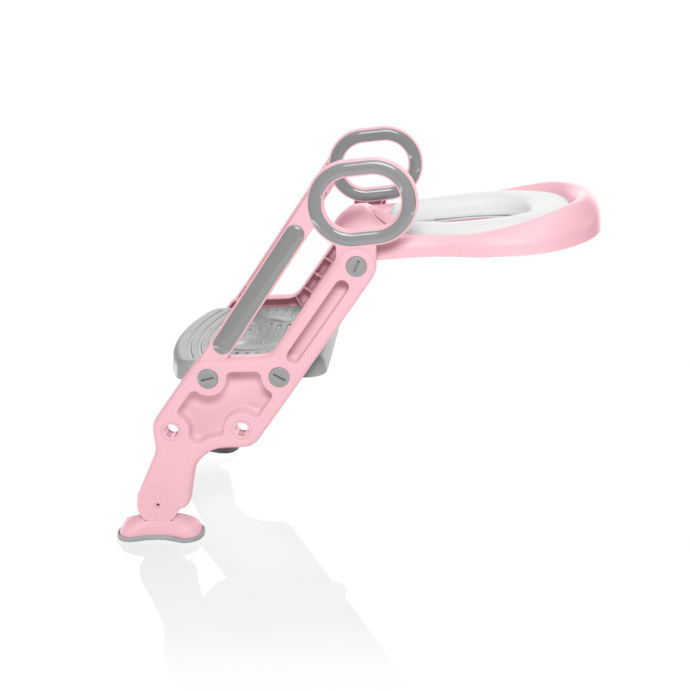 Reductor Toaleta Zopa cu Scară Blush Pink - imagine 3