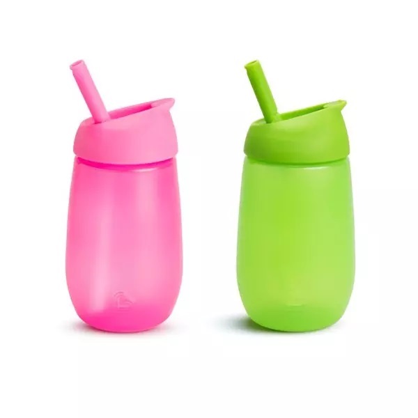 Set 2 cani Munchkin cu pai, curatare usoara, 296ml
